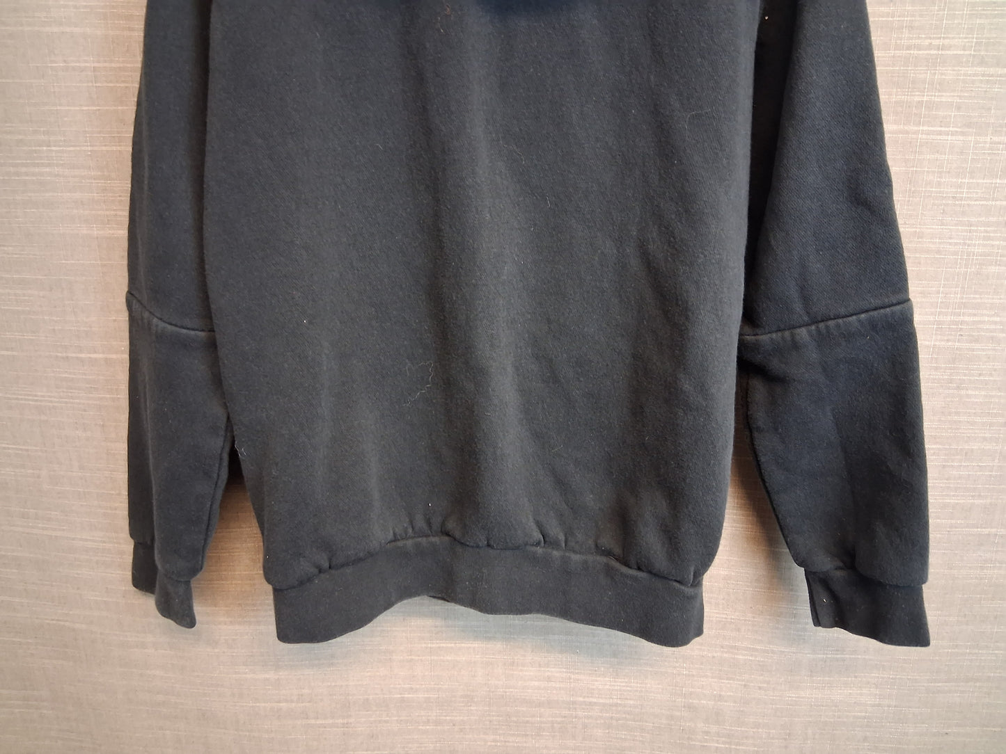Adidas Boys Full Zip Hoodie Faded Black Age 11-12 Years