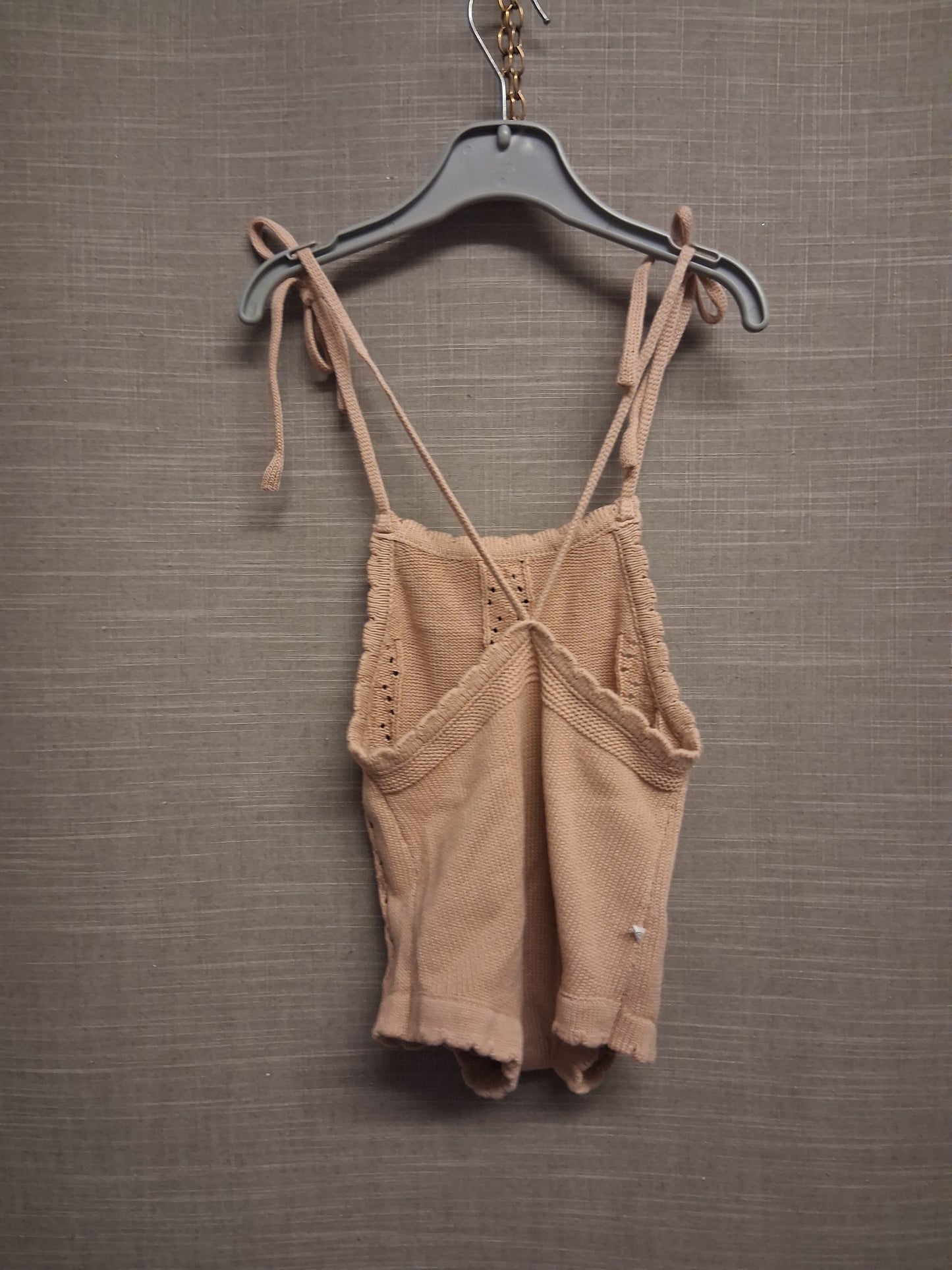 Shein Girls Brown Knitted Romper Shorts Age 2 Years