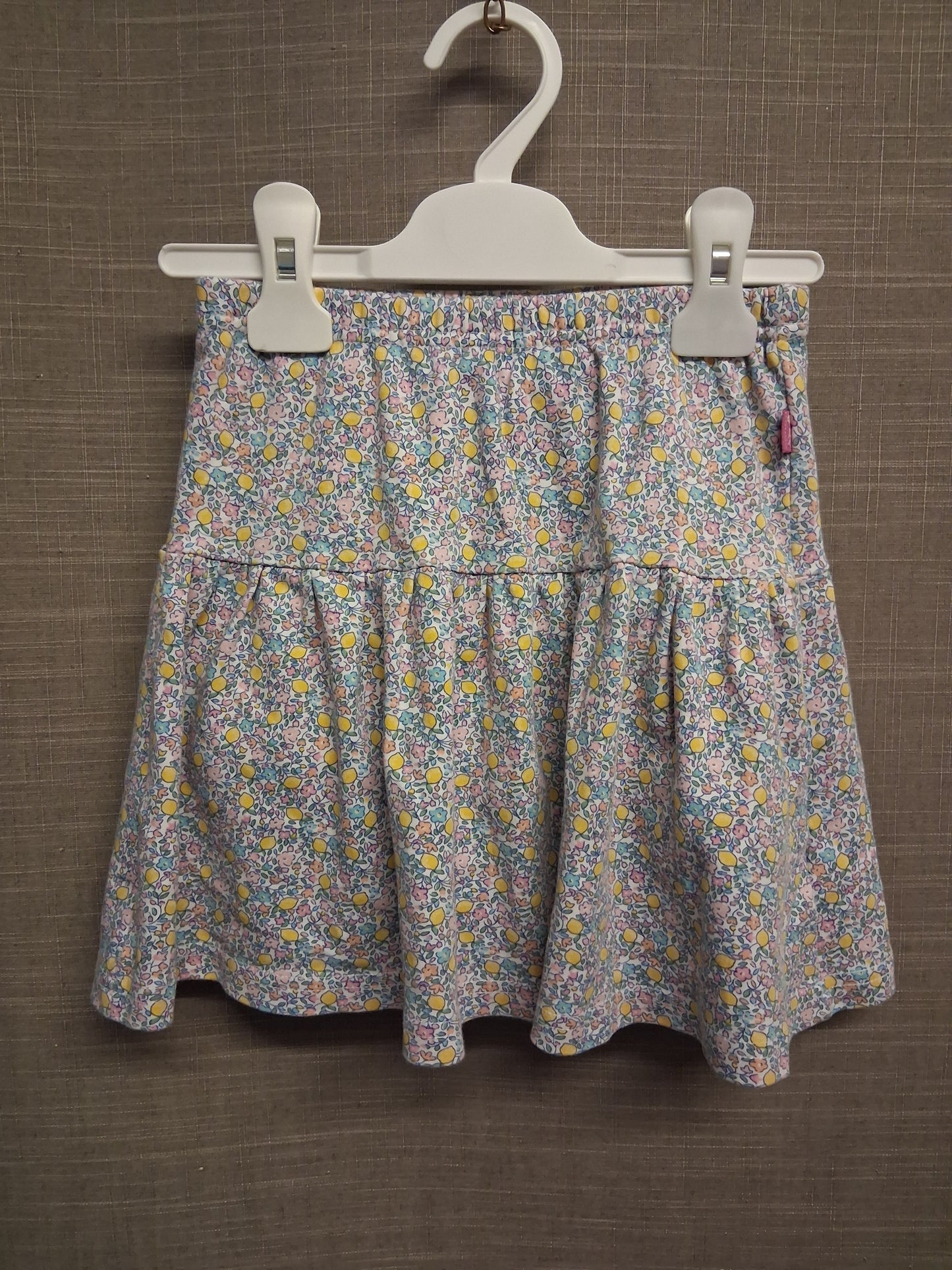 JoJo Maman Bebe Girls Skorts Multicolour Floral Jersey Age 5-6 Years