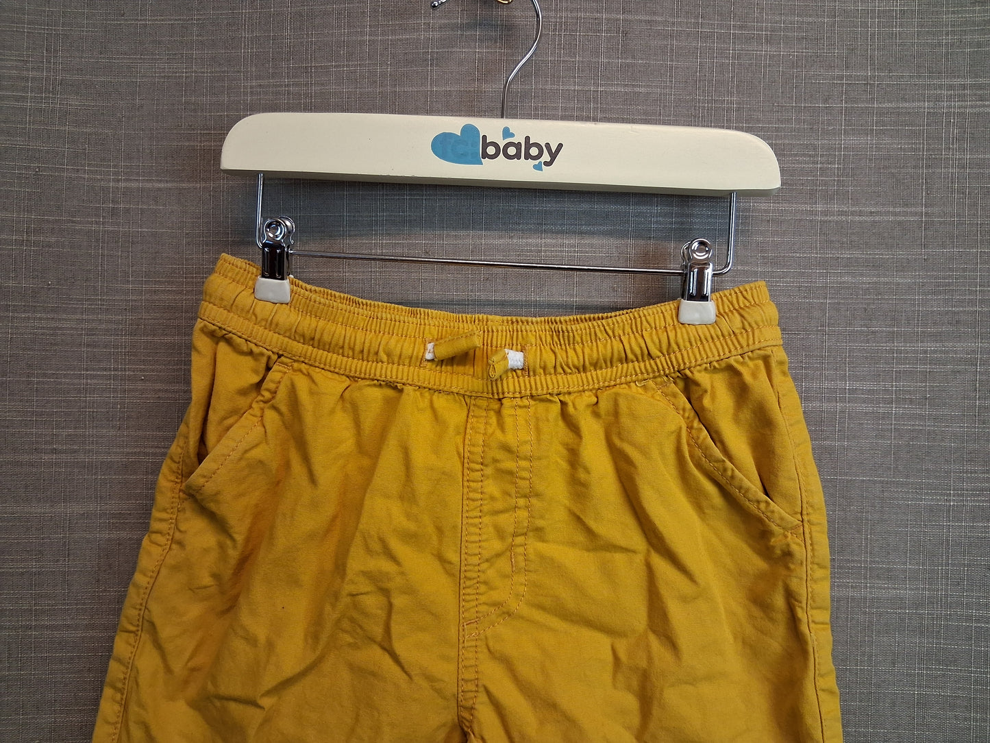 Matalan Boys Yellow Shorts Age 5-6 Years