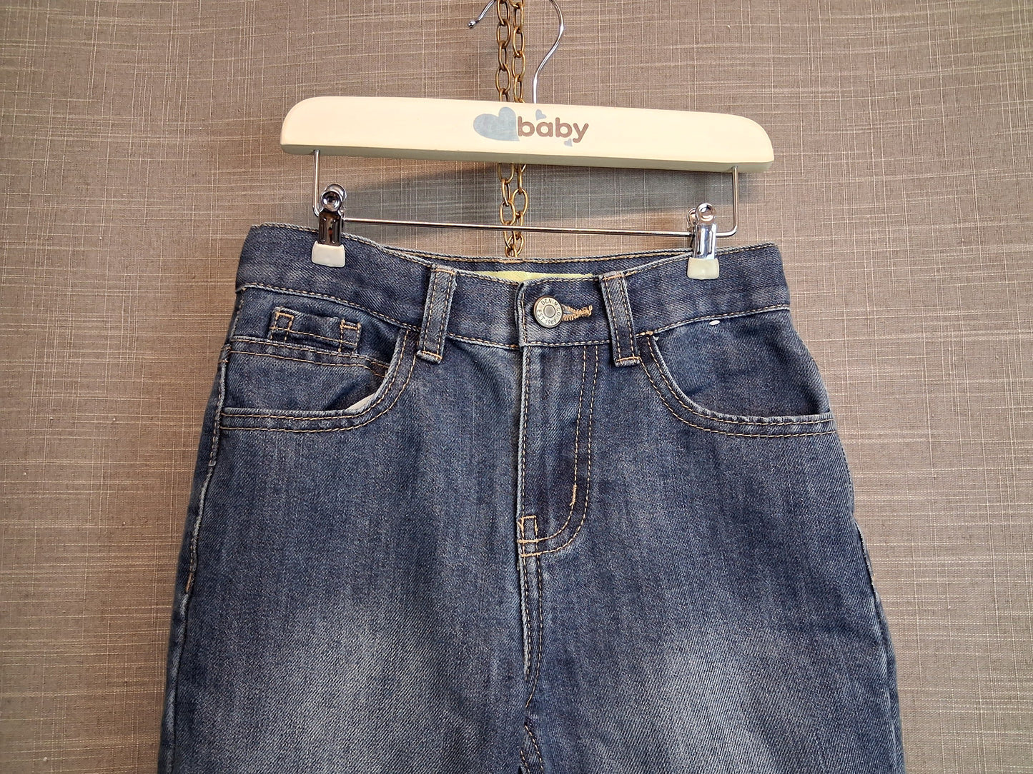 Primark Boys Blue Denim Shorts Age 6-7 Years