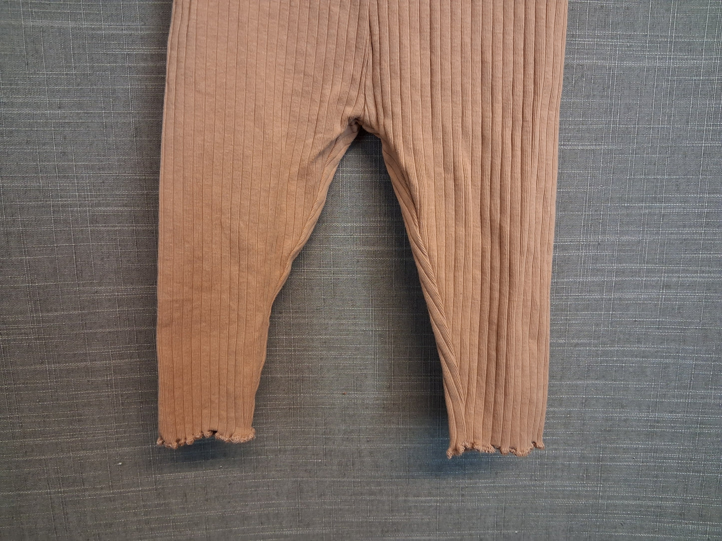 Next Girls Jersey Leggings Terracotta Age 6-9 Months