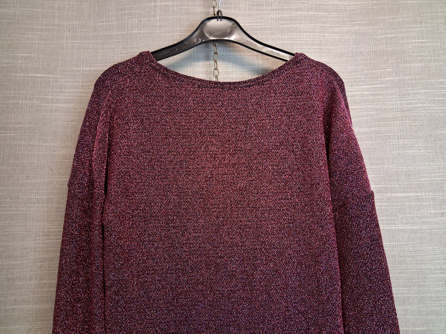 Nutmeg Girl Pink Glittery Long Sleeve Top Age 13-14 Years