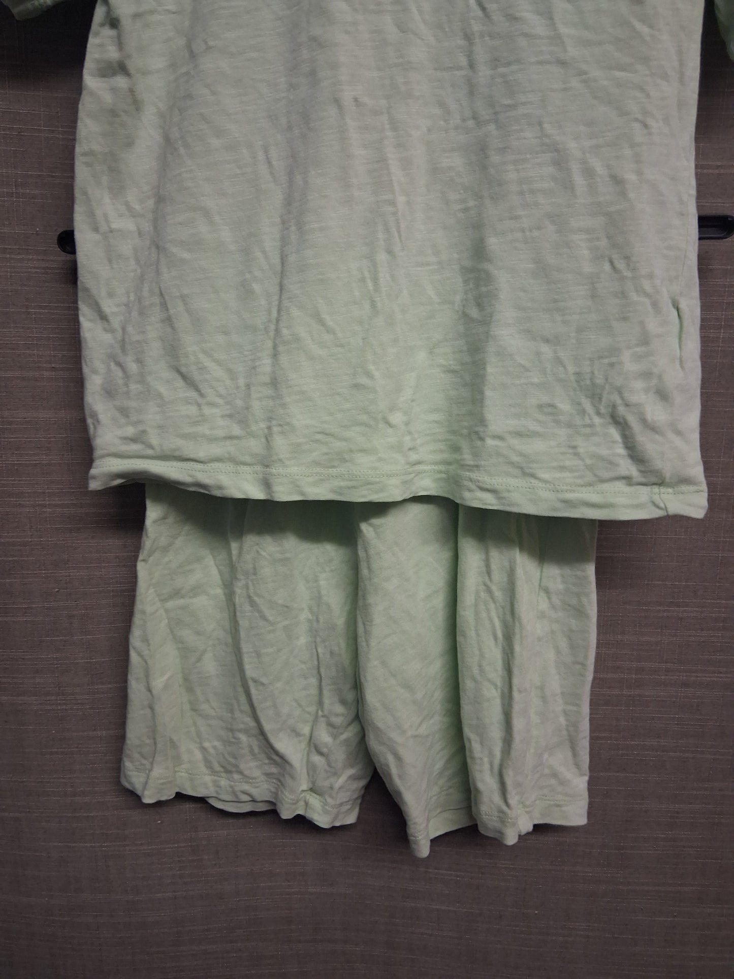 Next Boys Green 2 Piece PJs Pyjamas Set Age 3-4 Years Loose Fit