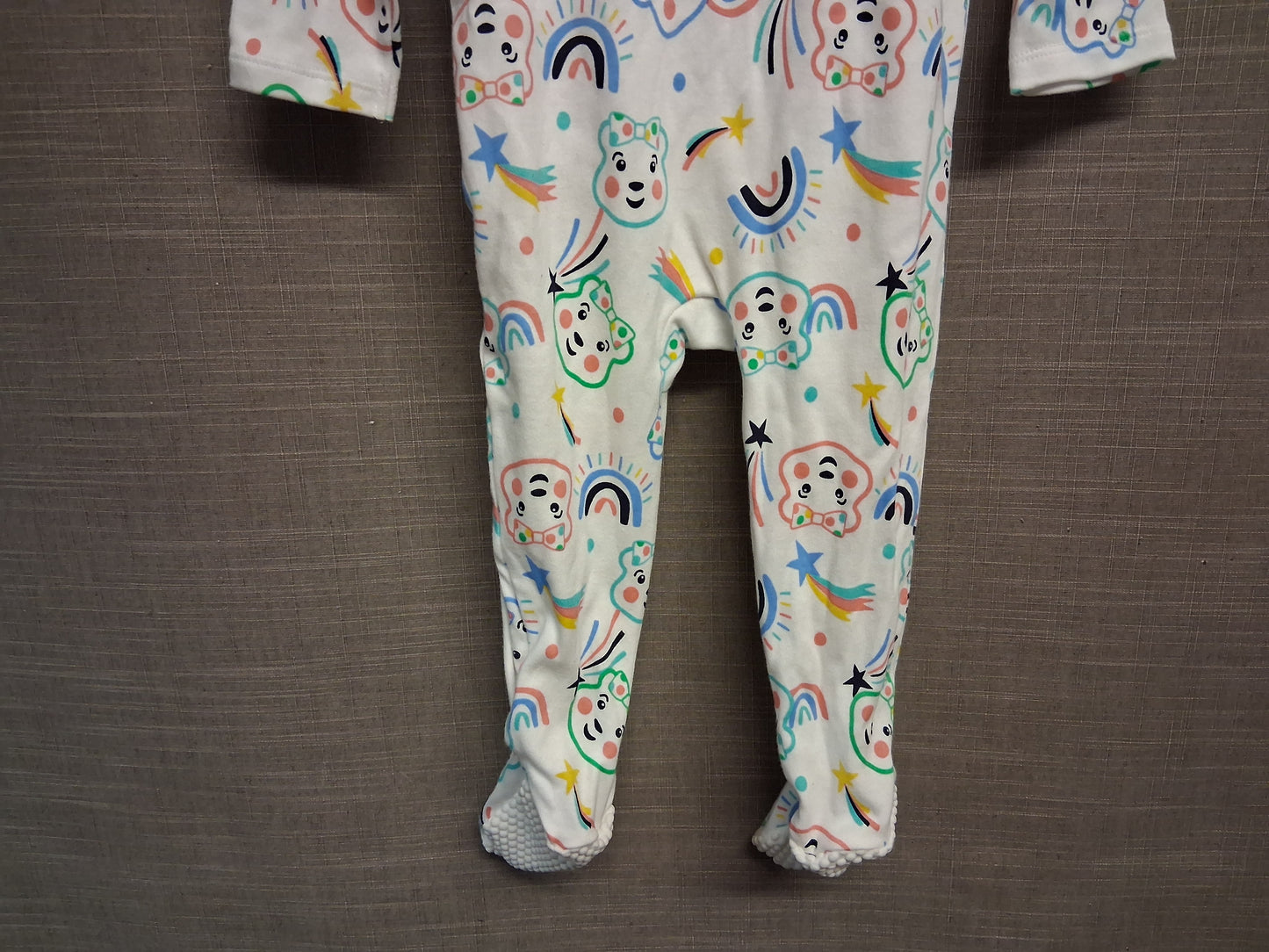 George Girls "Pudsey" Children in Need Blush Sleepsuit Romper Age 9-12 Months New