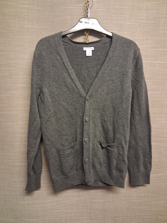 Amazon Essentials Girls Grey V Neck Cardigan Age 9 Years