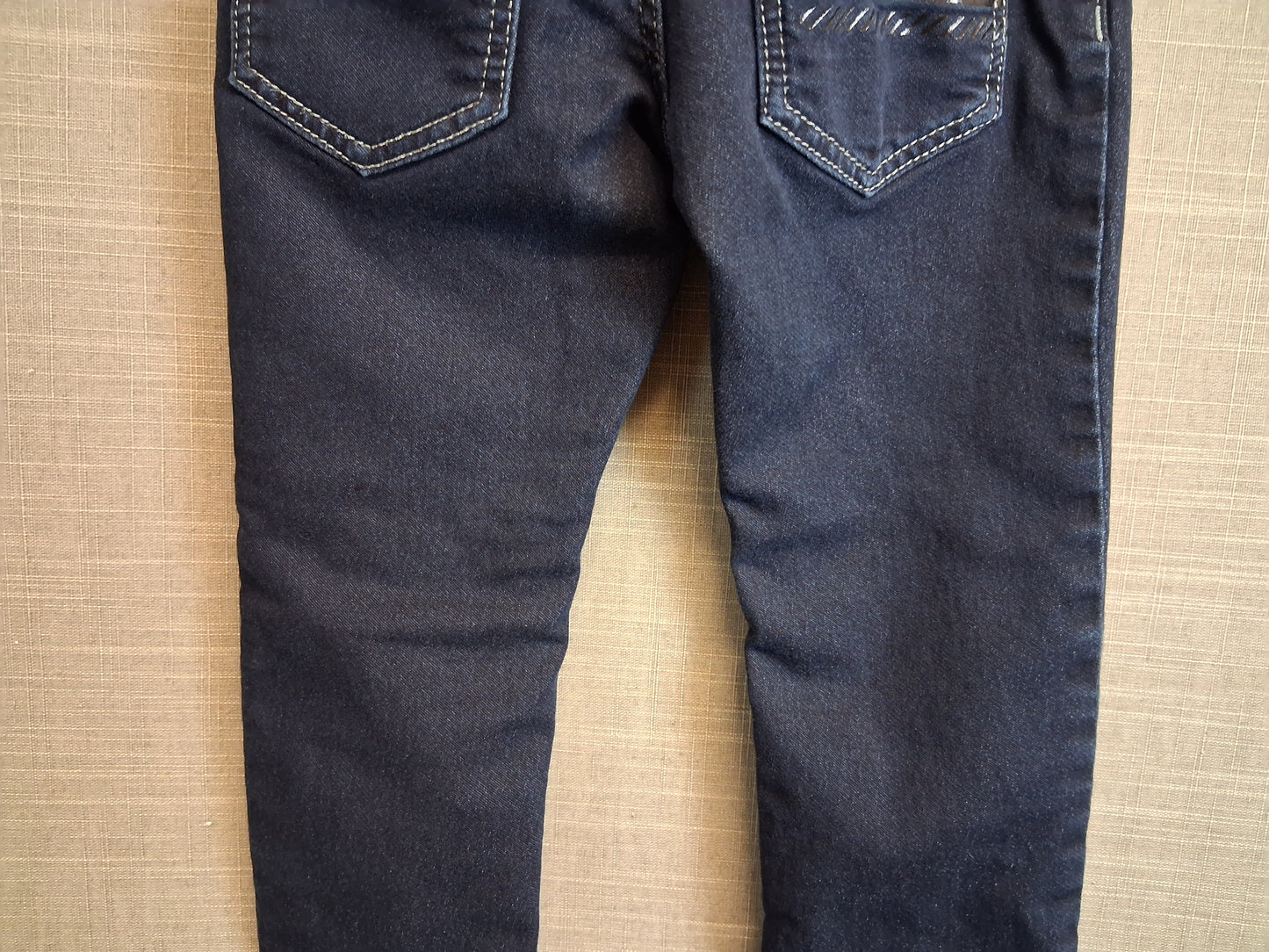 Hugo Boss Boys Skinny Jeans Darkwash Blue Adjustable Waist Age 6 Years