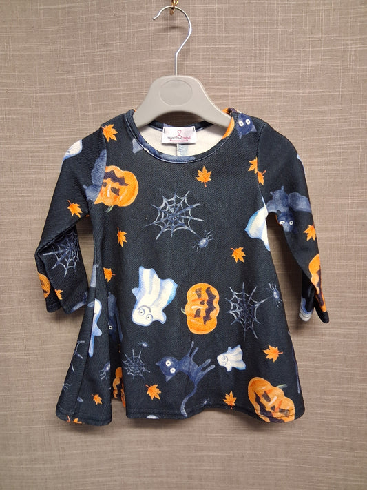 Want that Trend Girls Halloween A Line Dress Age 6-12 Months