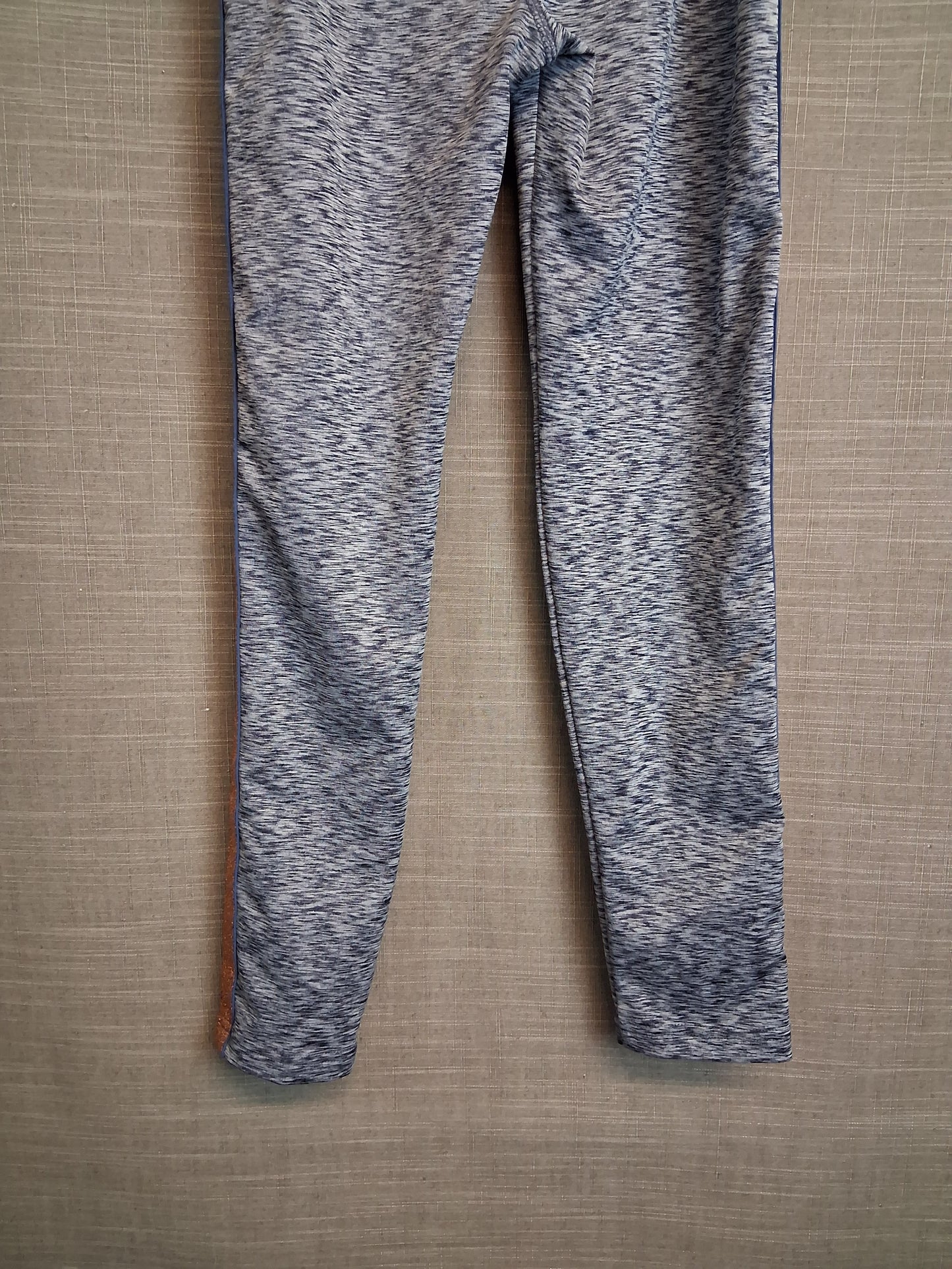 Matalan Girls Blue Leggings Age 10-11 Years Sparkly Trim