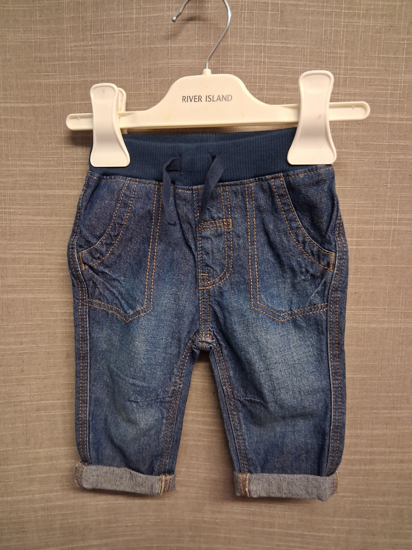 George Boys Denim Jeans Age 0-3 Months