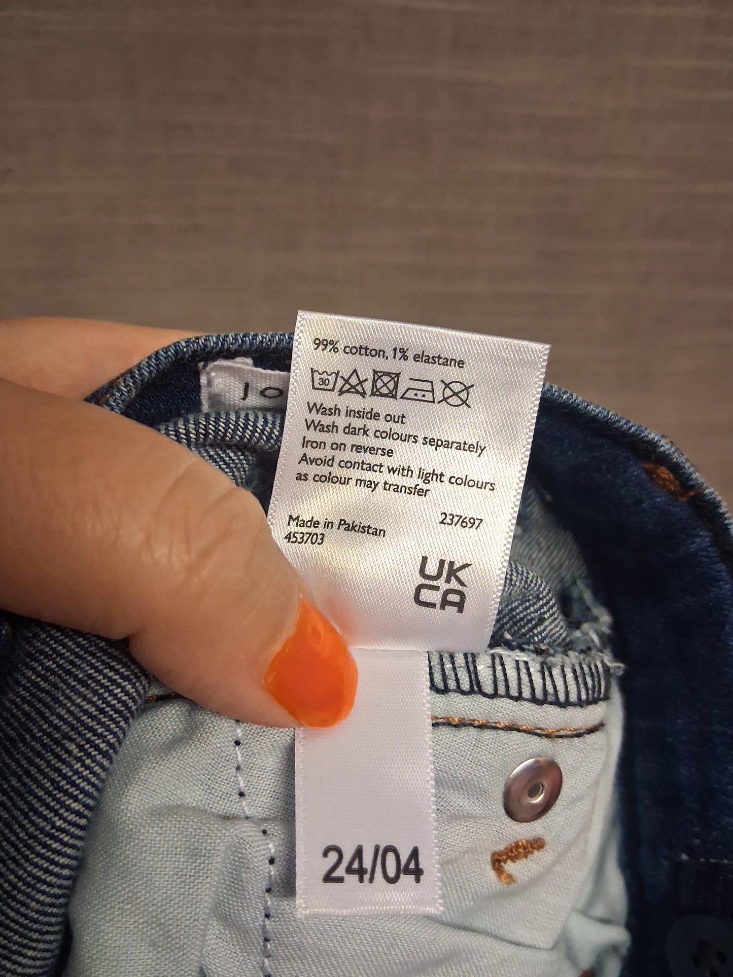 John Lewis Jeans Boys Blue Skinny Fit Age 5 Years