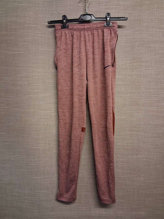 Nike Boys Joggers Burgundy Age 13-15 Years Zip Hem