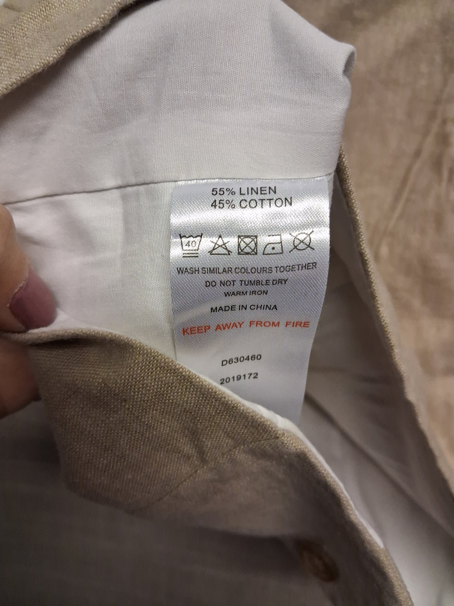 Howick Linen Blend Waistcoat Beige Age 5-6 Years