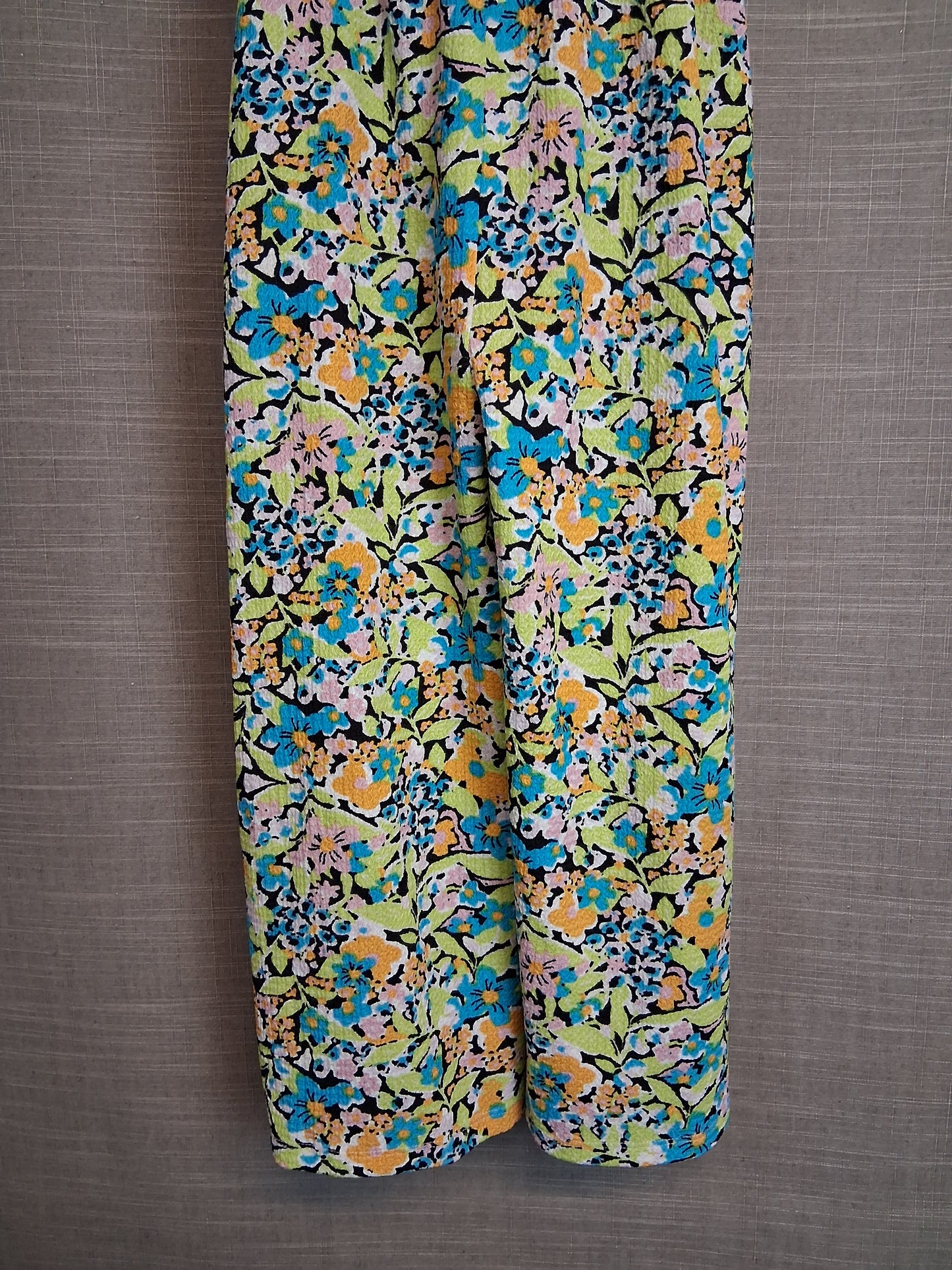 Primark Girls Multicolour Floral Jumpsuit Age 10-11 Years