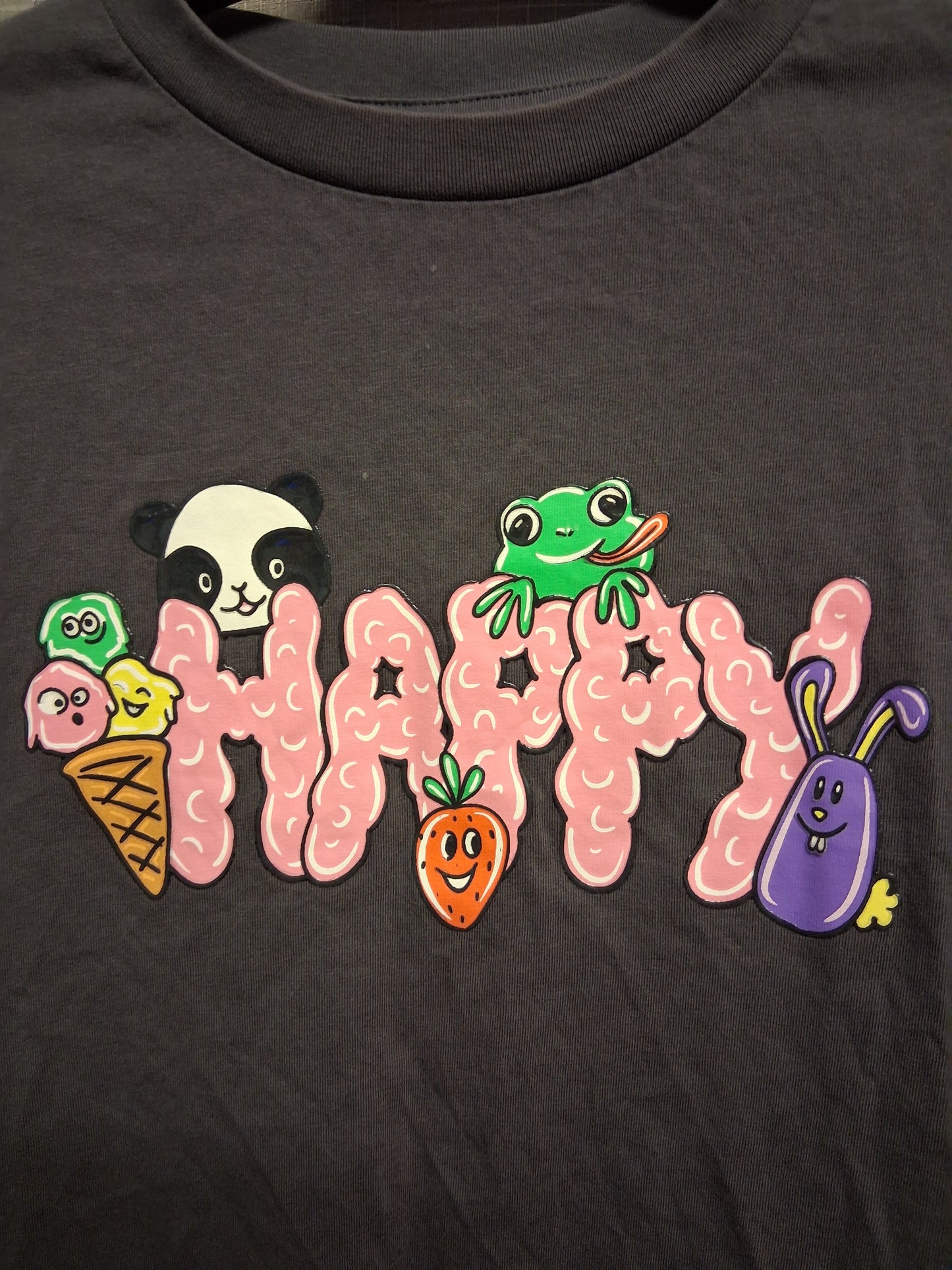 Next Girls Grey Short Sleeve T-Shirt Age 8 Years