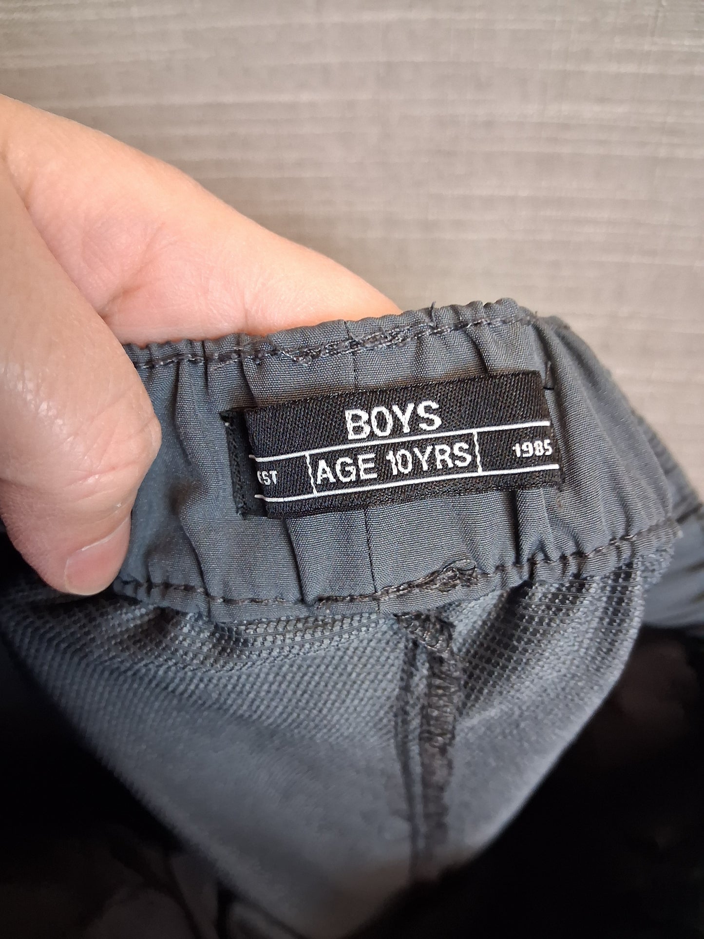Matalan Grey Cargo Shorts Age 10 Years