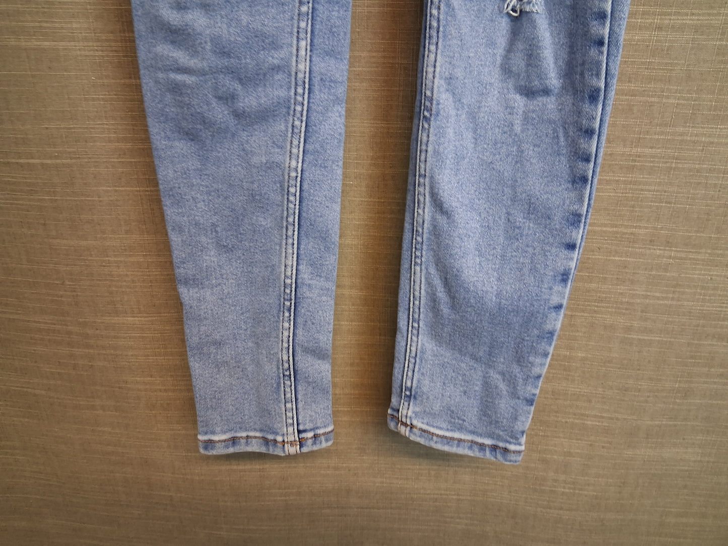New Look Hallie Distressed Light Blue Denim Jeans Skinny Leg Age 13 Years