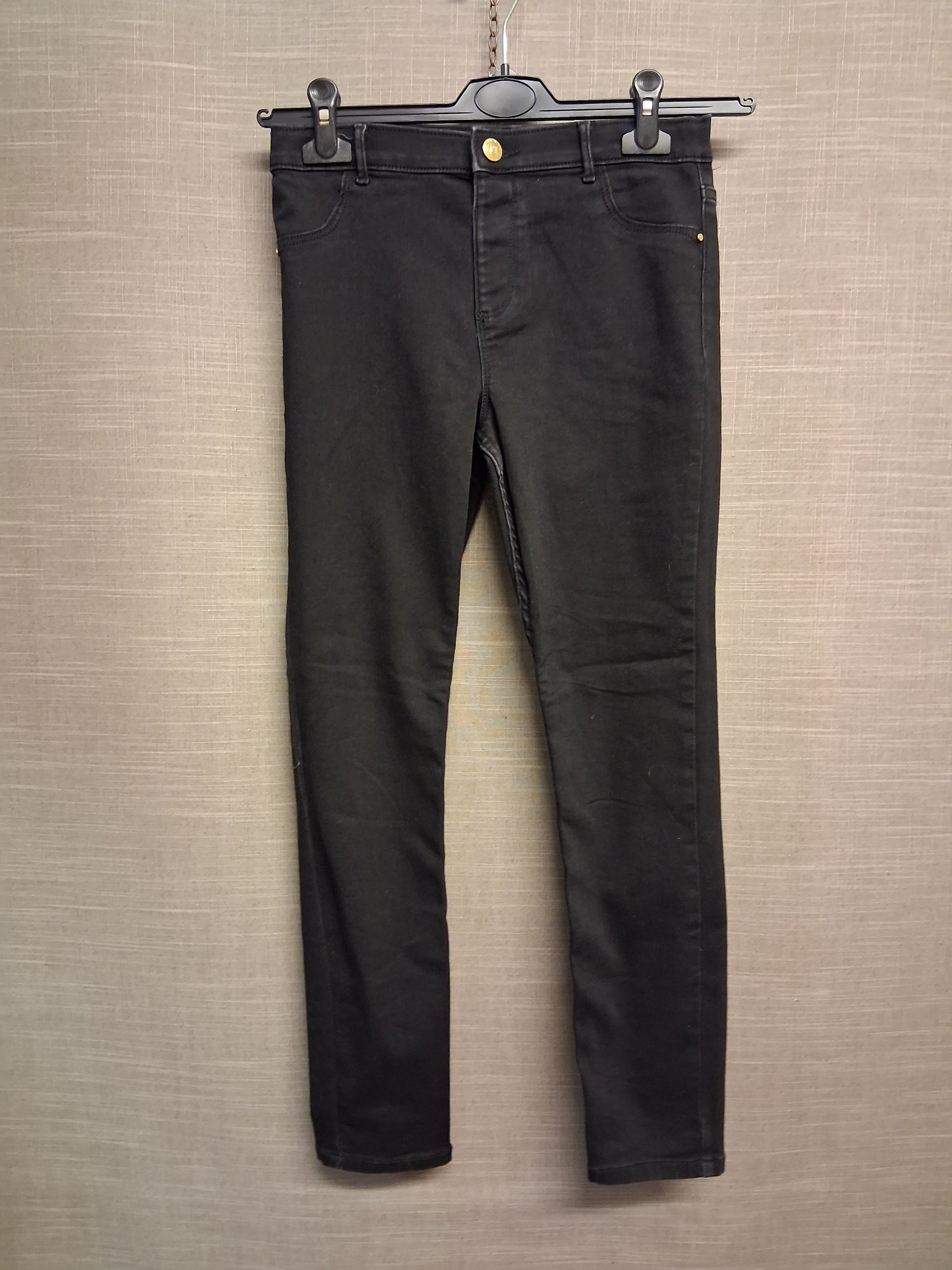River Island Black Skinny Denim Jeans Age 12 Years