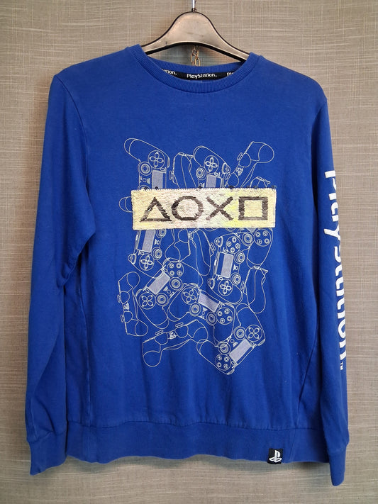 Next Boys PlayStation 2 Way Sequin Sweater Pullover Age 14 Years