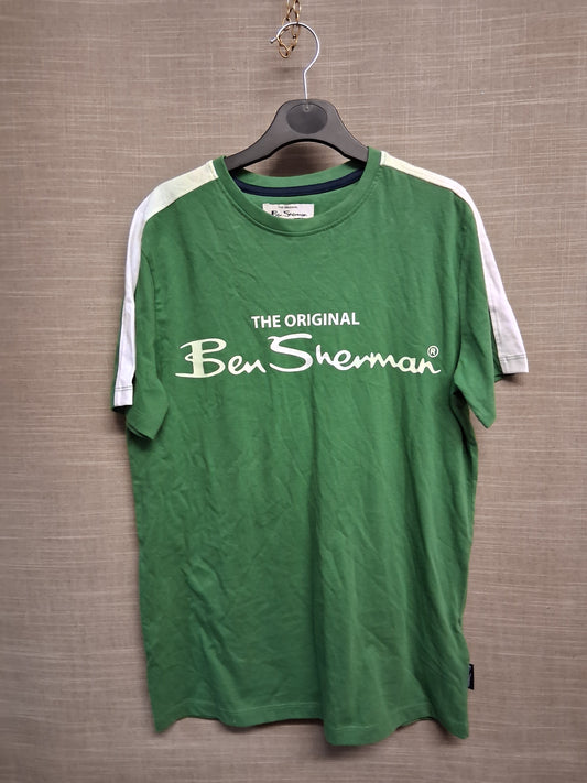 Ben Sherman Green Short Sleeve T-Shirt Age 12-13 Years