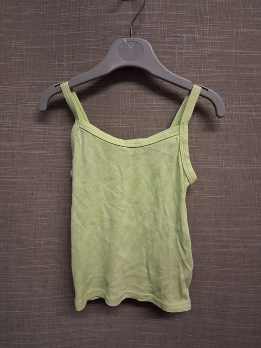 Next Girls Essential Tank Vest Top Lime Age 4 years