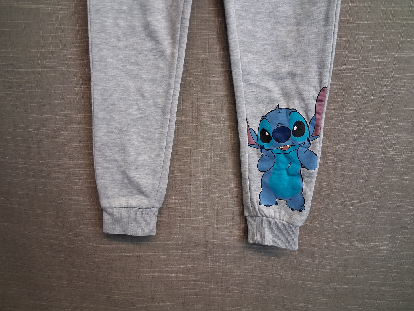 Disney Primark Grey Stitch Joggers Age 10-11 Years