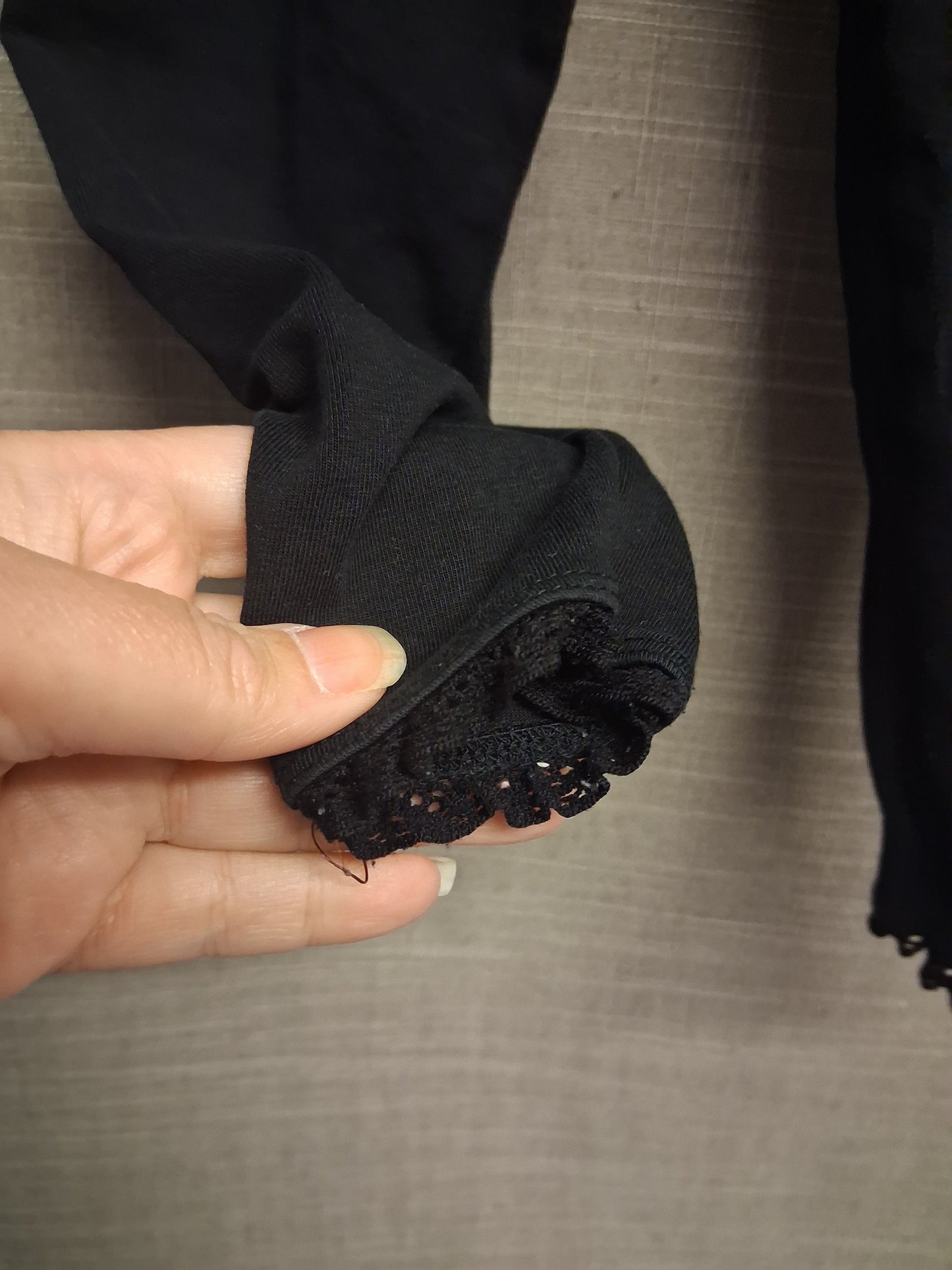 Next Leggings Basic Black Stretchy Age 2-3 Years
