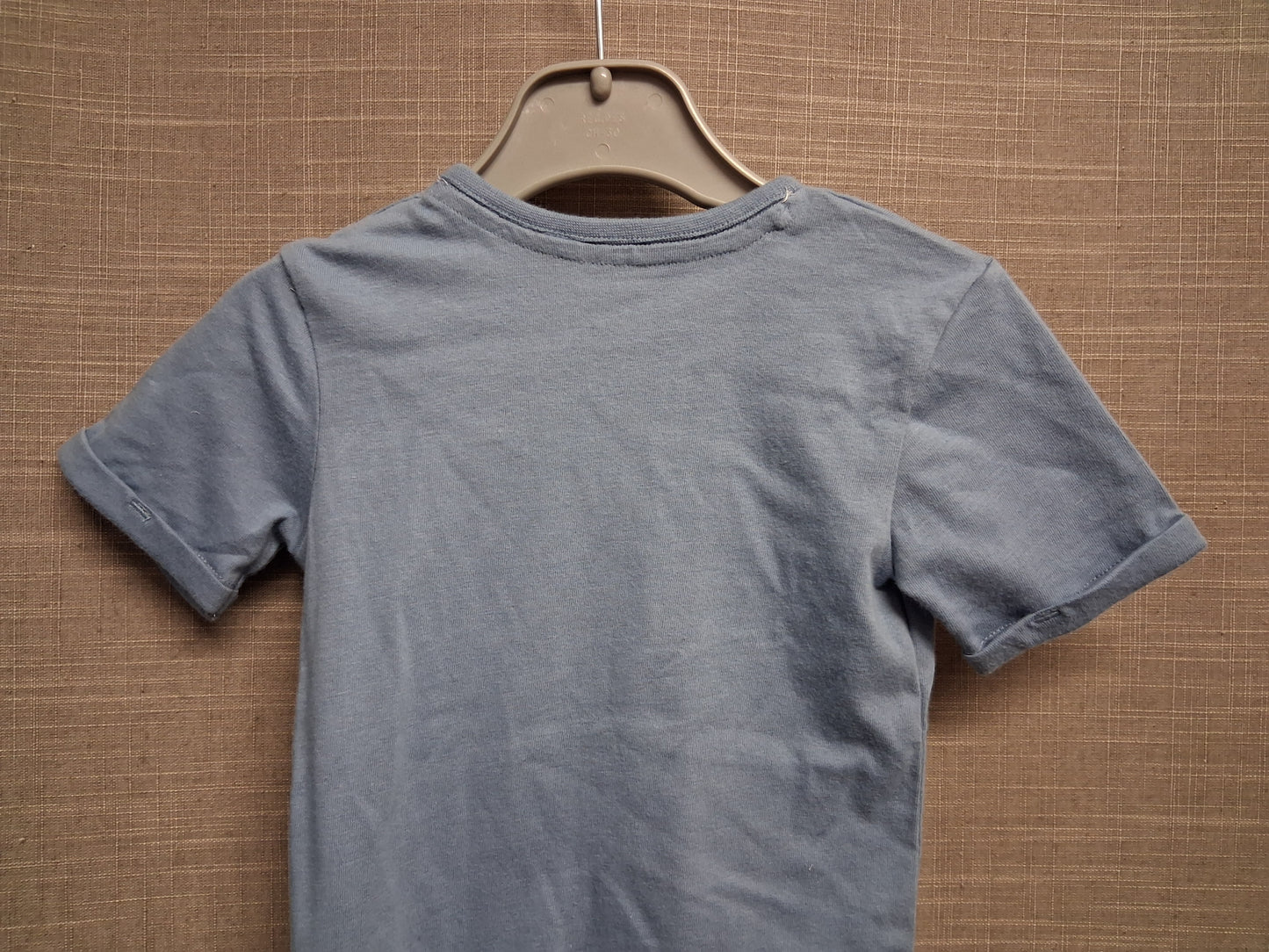 George Boys Blue Whale Print Short Sleeve T-Shirt Age 3-6 Months