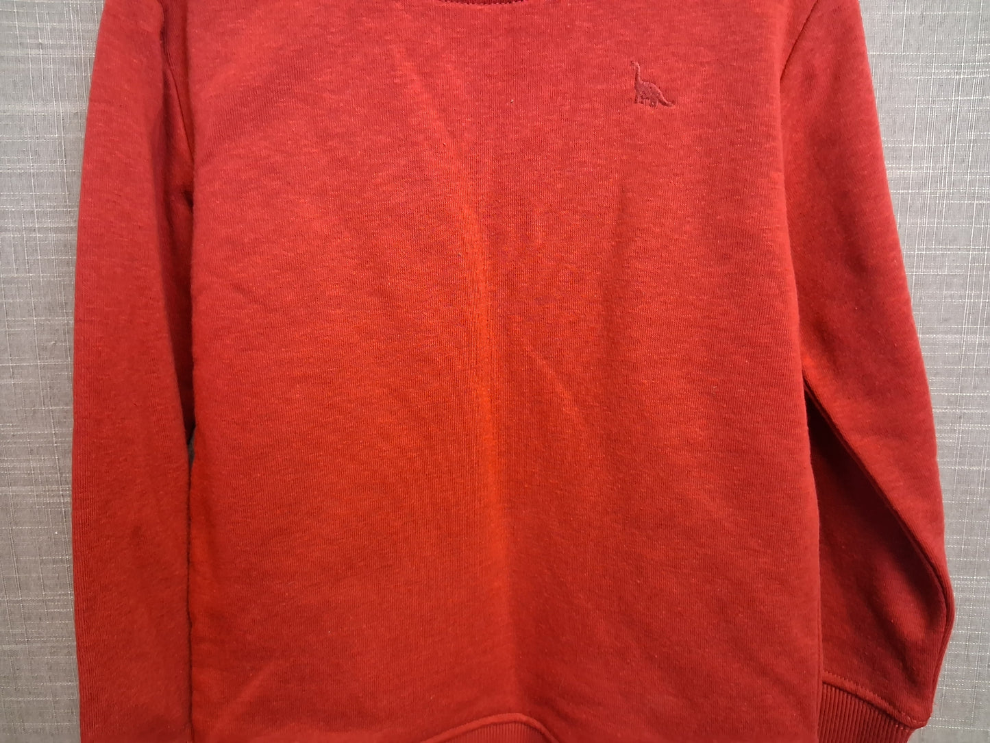 Peacock Boys Red Crew Neck Sweater Age 5-6 Years New