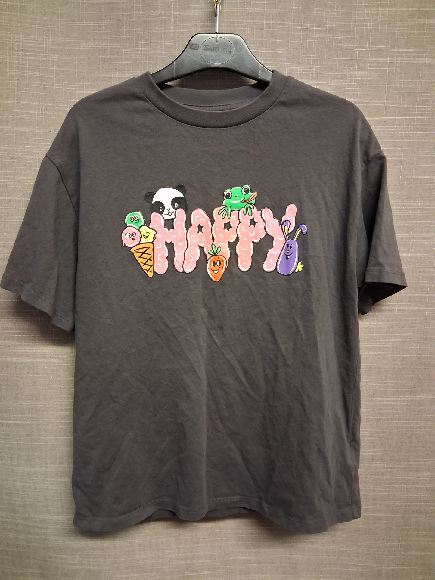 Next Girls Grey Short Sleeve T-Shirt Age 8 Years
