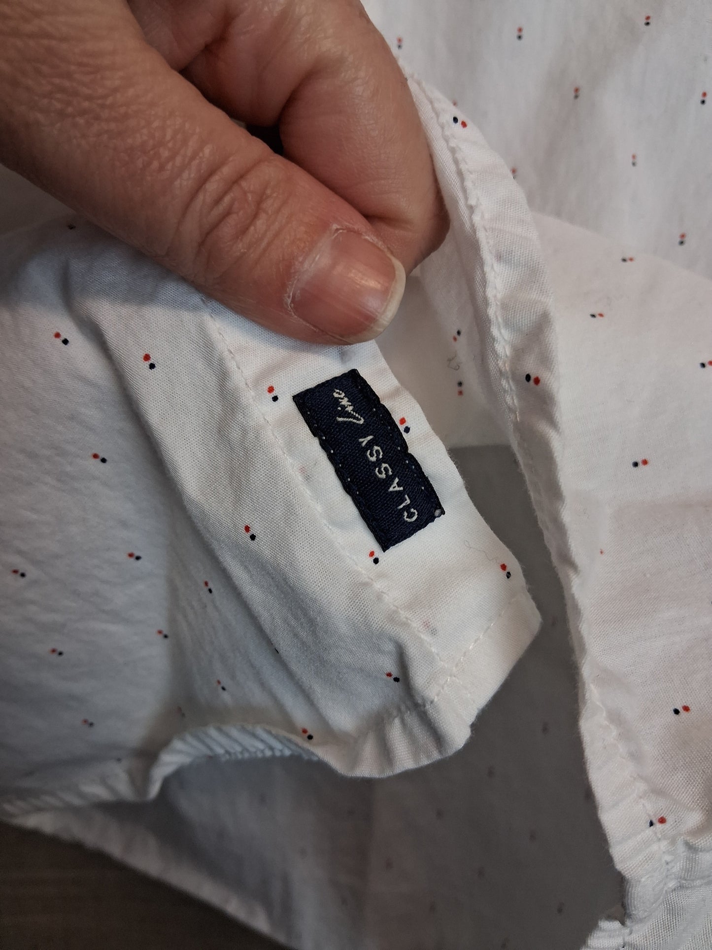Mayoral Slim Fit Short Sleeve Shirt Age 9 Years White Spotty
