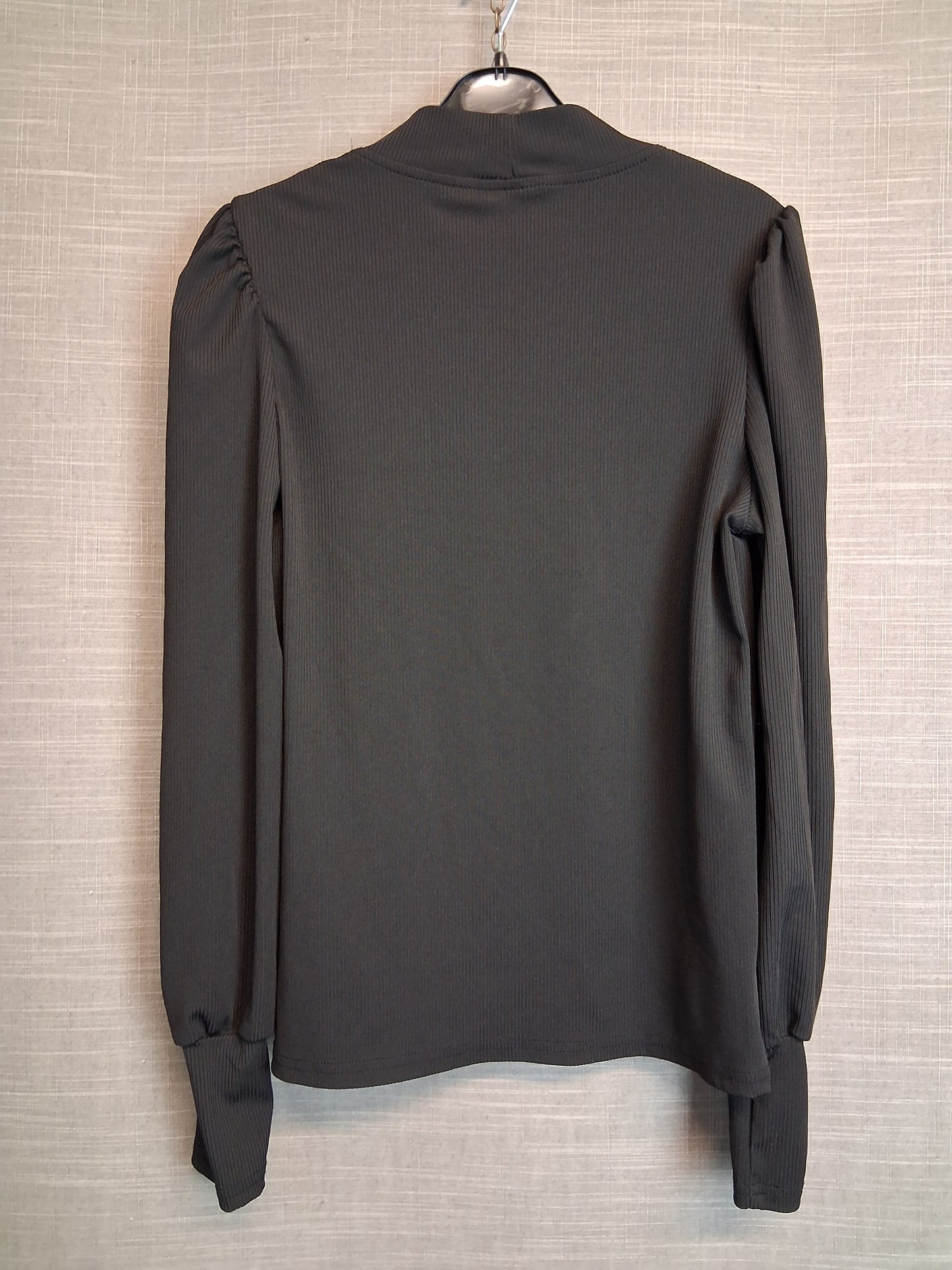 Shein Girl Black Long Sleeve Top High Neck Age 13 Years