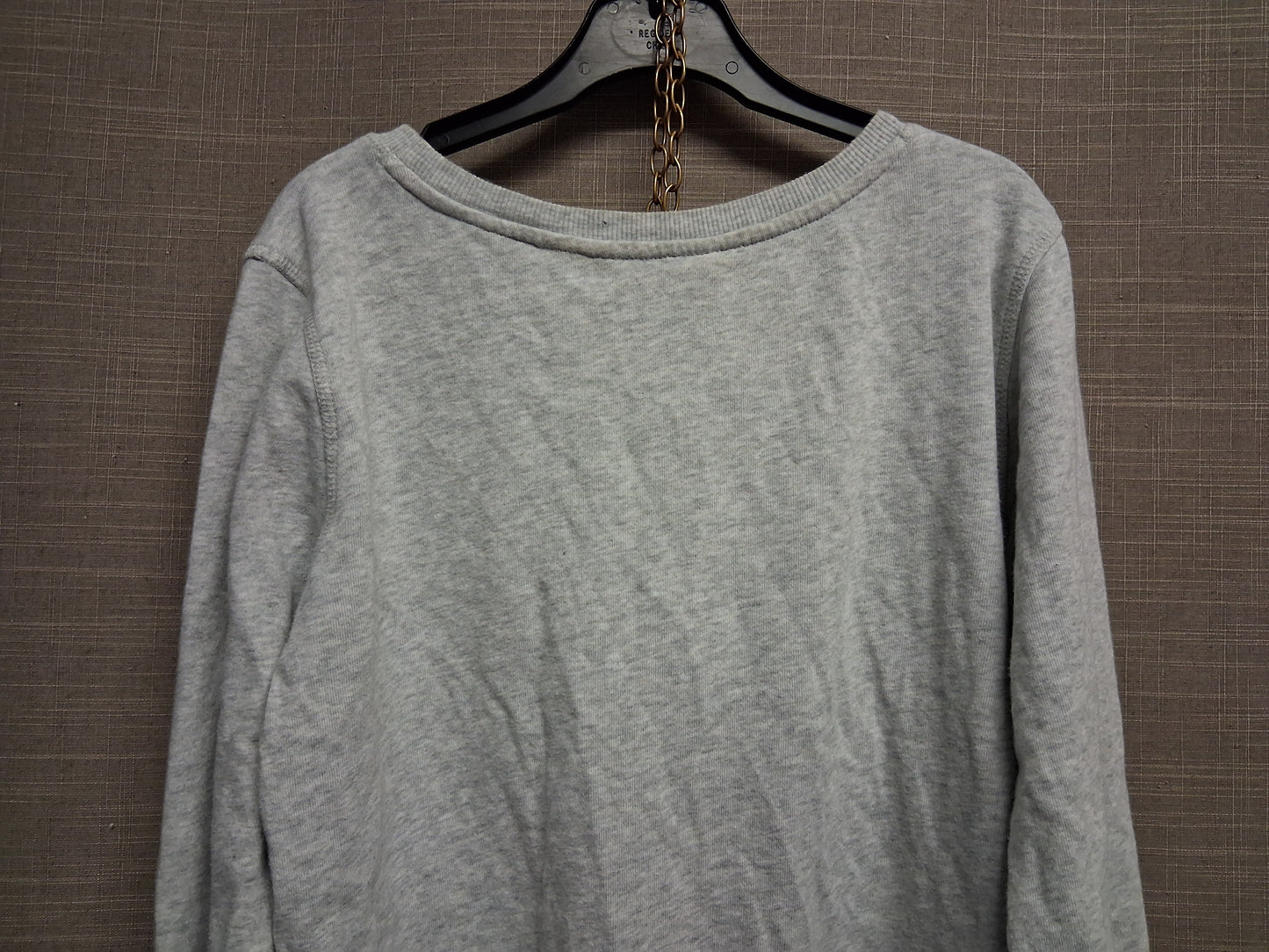 H&M Disney Girls Mickey Mouse Grey Long Sleeve Sweater Age 14-15 years