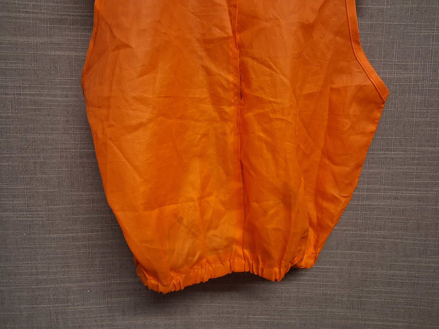 Pumpkin Suit Sleeveless Orange Lightweight Age 12-24 Months Unisex