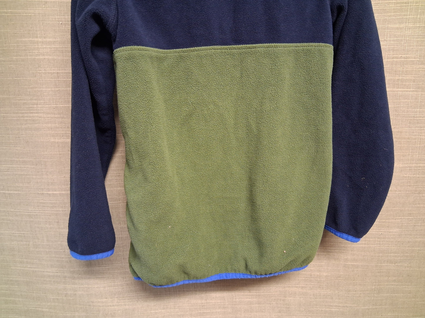 Joules Boys Green Blue Fleece Jumper Sweater Age 9 Years