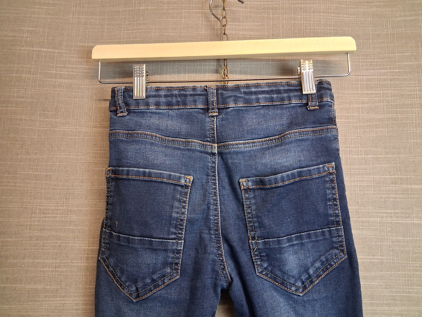 Nutmeg Boys Blue Denim Skinny Jeans Age 9-10 Years