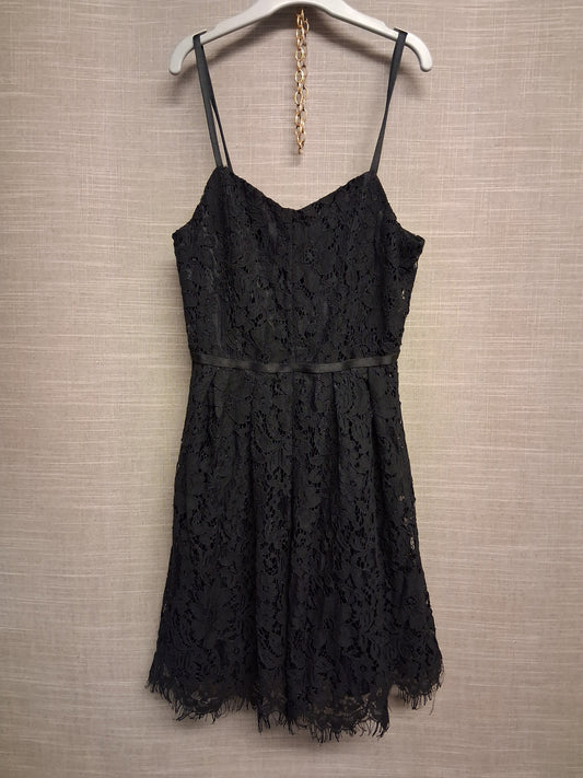 New Look Black Lace A Line Dress Age 10