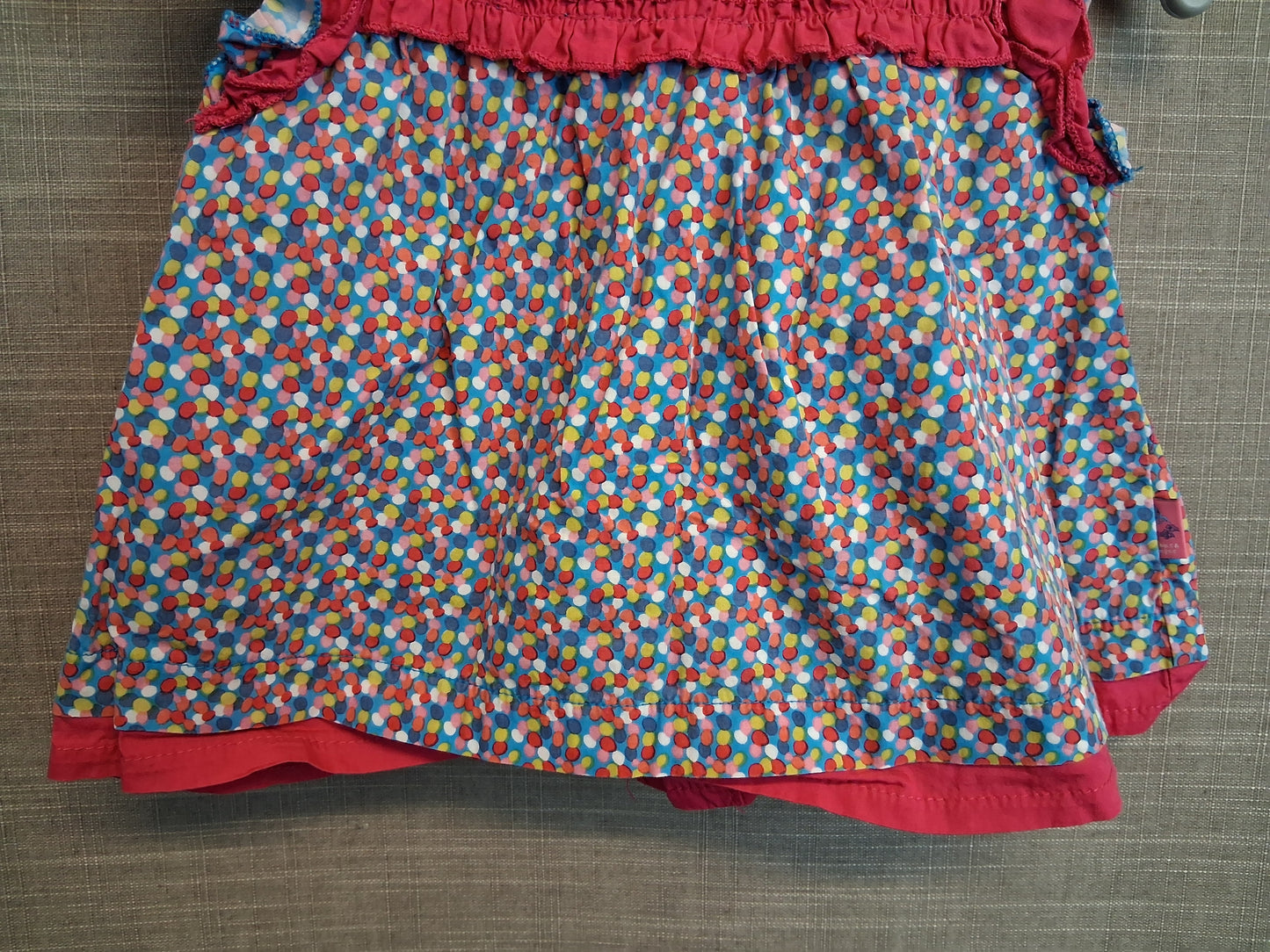 Mamas & Papas Girls Multicolour Sleeveless Dress Age 3-6 Months