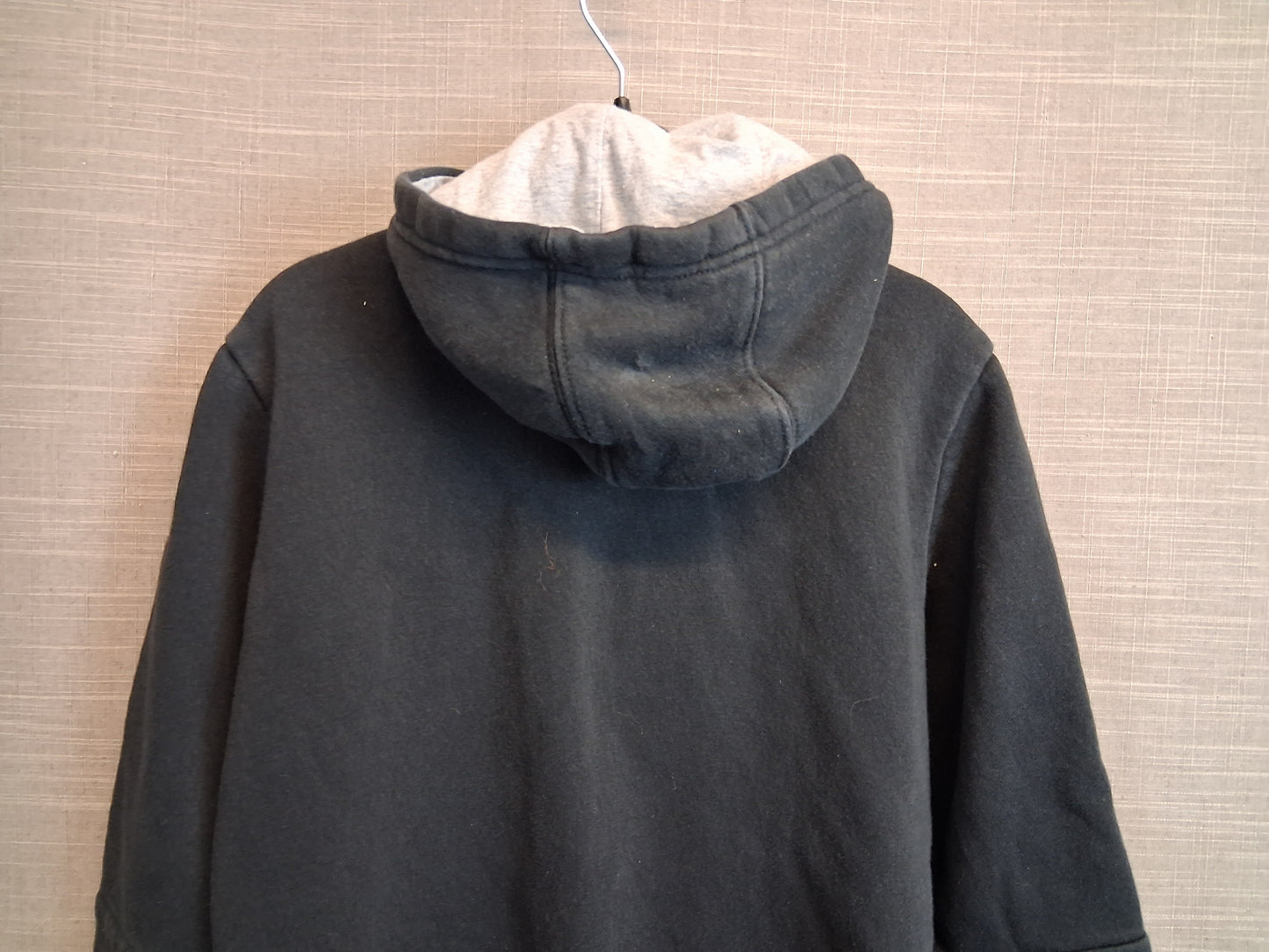 Adidas Boys Full Zip Hoodie Faded Black Age 11-12 Years