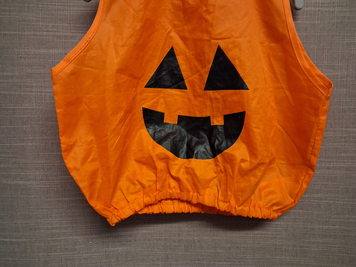 Pumpkin Suit Sleeveless Orange Lightweight Age 12-24 Months Unisex