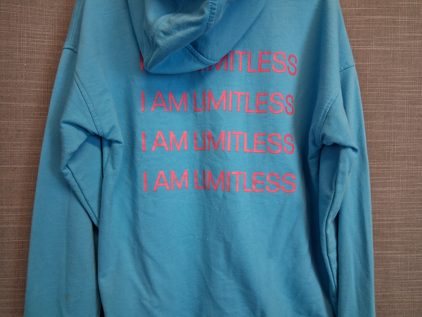 Reebok Girls Blue Lightweight Hoodie Age 14-15 Years