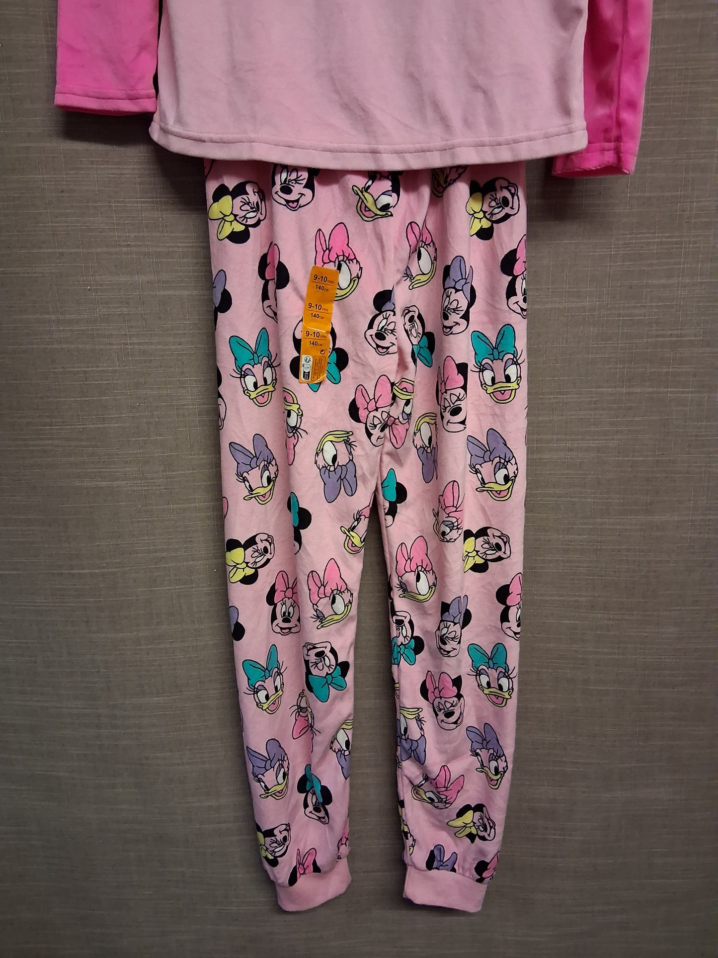 Disney Primark Girls Minnie Mouse and Friends PJs Pyjamas Set Age 9-10 Years New