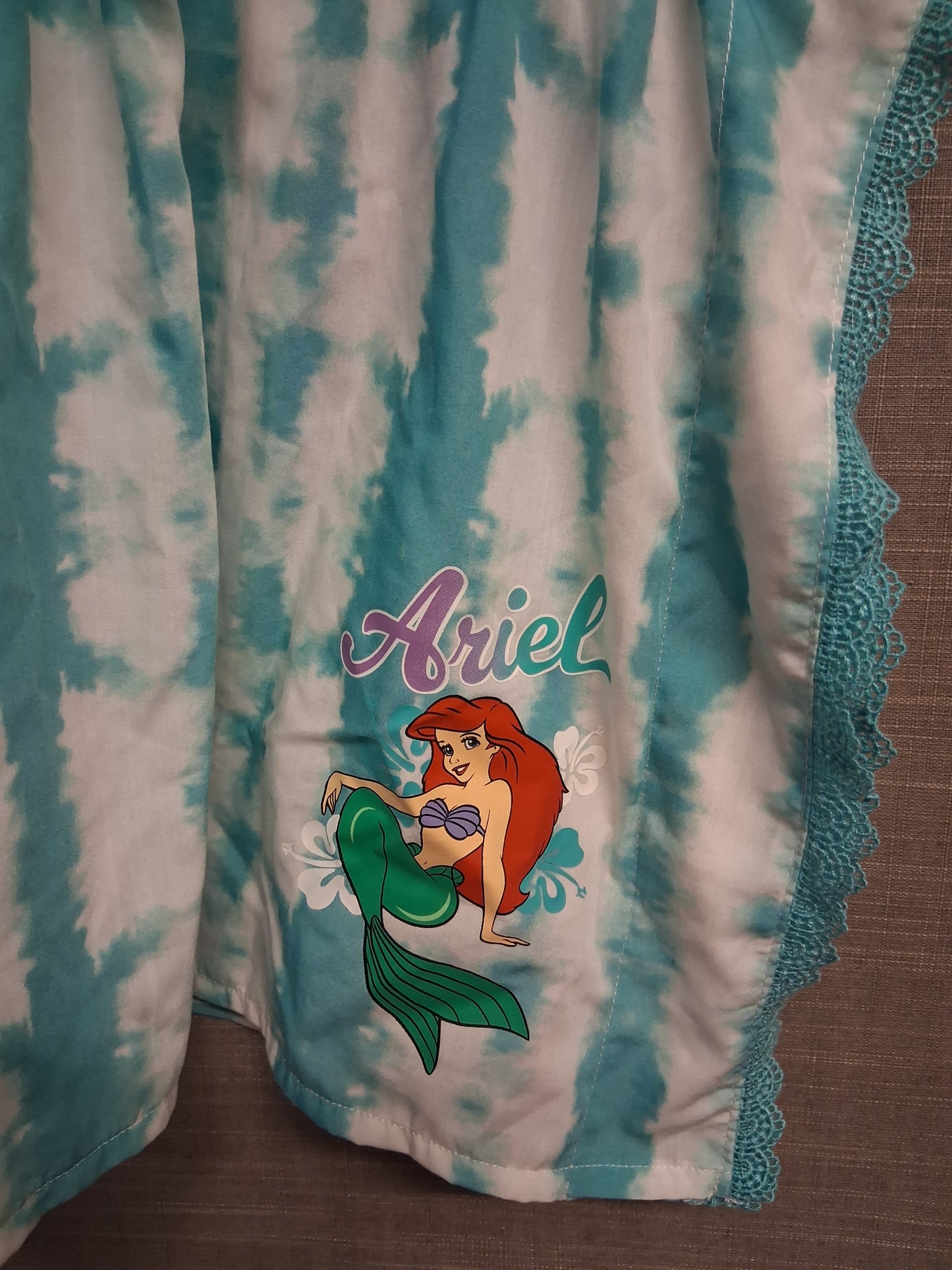 Primark Disney Princess Ariel Beachwear Cover Up Age 7-8 Years