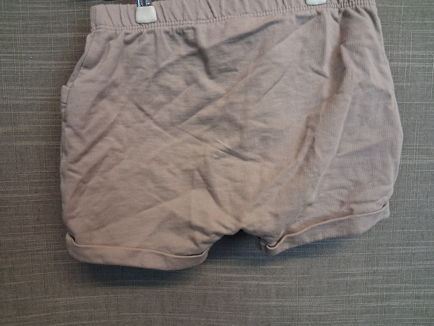 Next Boys Jersey Cotton Shorts Age 6-9 Months Light Brown