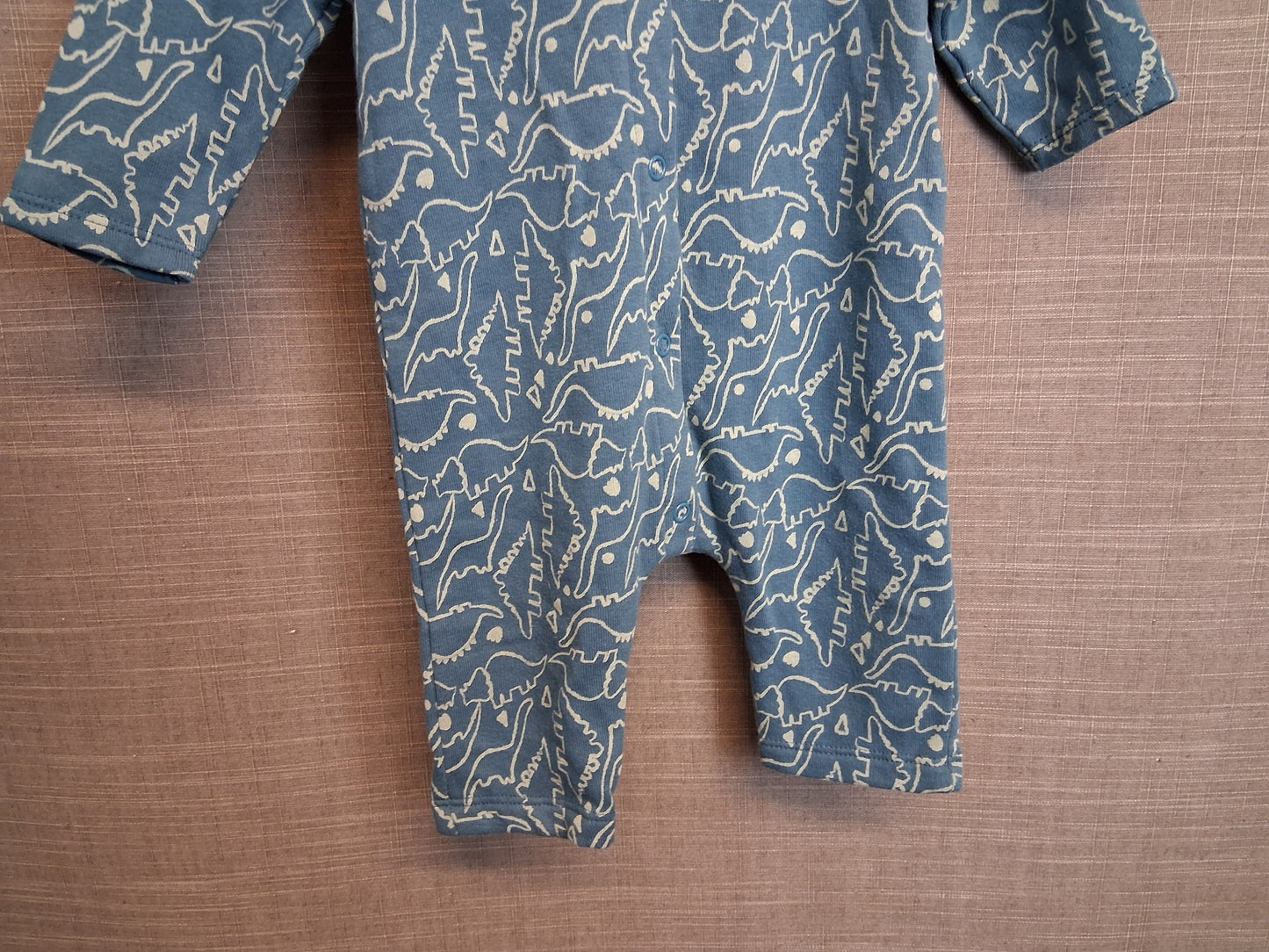 Primark Boys Dinosaur Theme All in One With Hood Age 3-6 Months