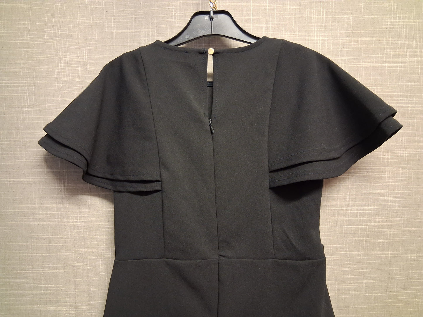 Lipsy Girls Black Playsuit Age 9-10 Years