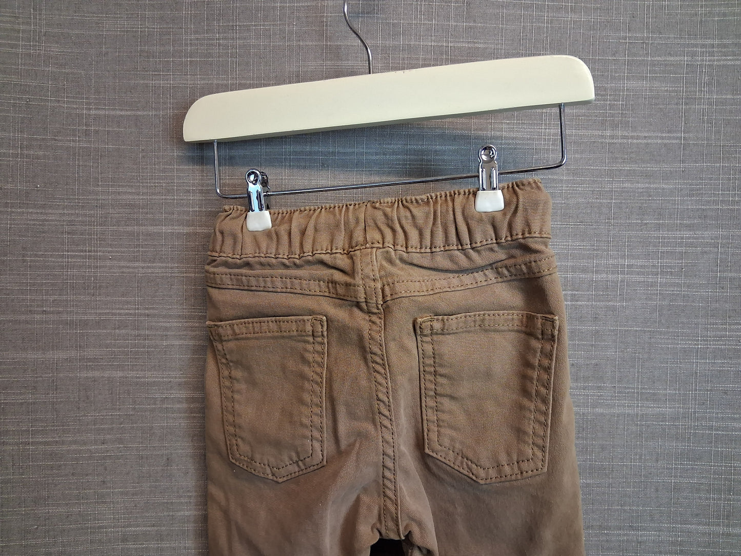 Marks and Spencer Boys Chino Brown Trousers Age 6-9 Months