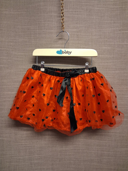 Claire's Accessories Red Love Heart Tutu Skirt Age 2-4 Years