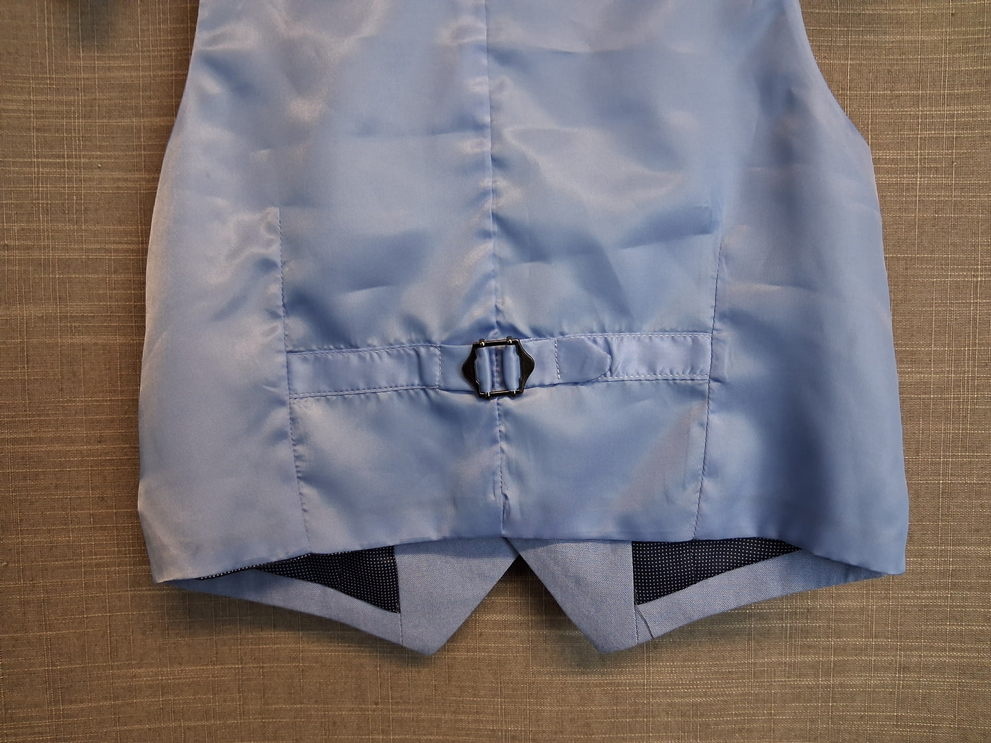 Next Boys Blue Waistcoat Age 3-4 Years New