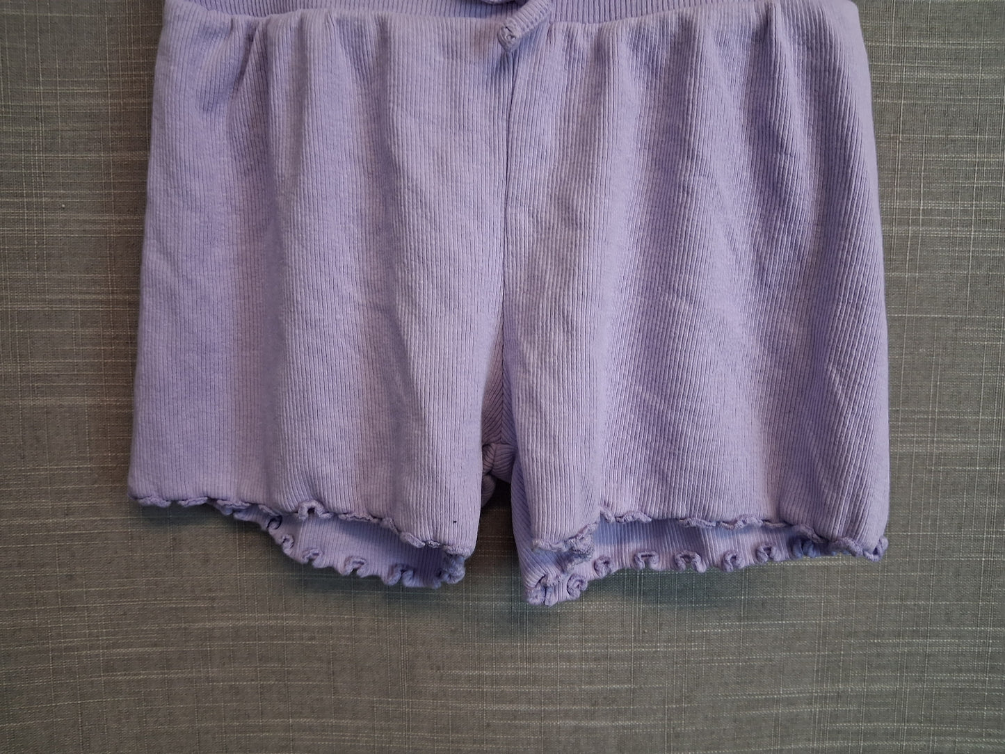 Primark Girls Lilac Jersey Shorts Age 4-5 Years